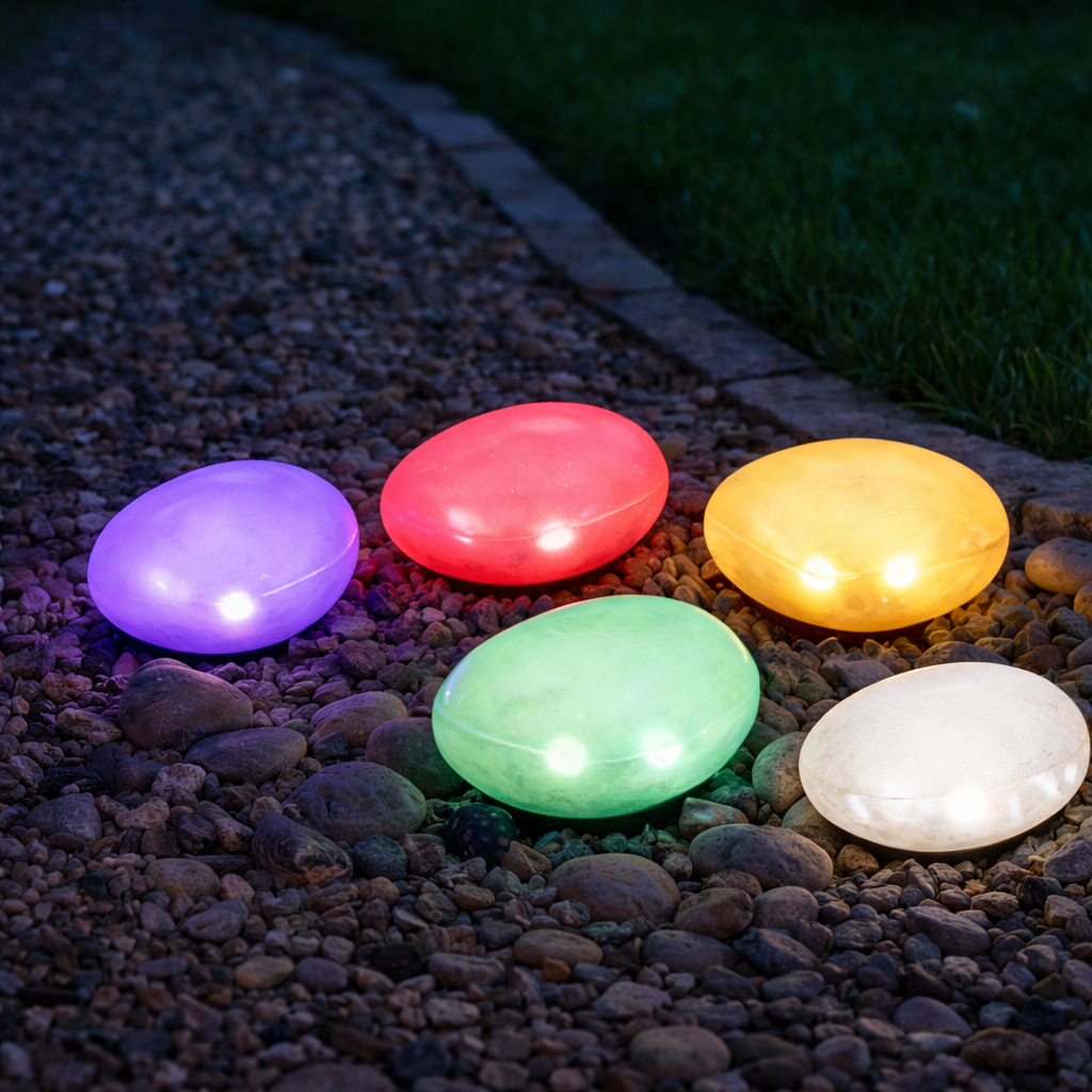 Solar Stone Lights – Turn Your Yard Into a Glowing Stone Path